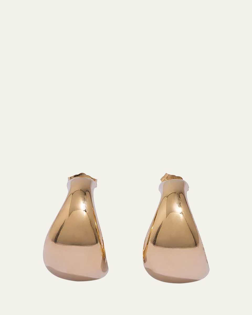 Liquid Gold Hoop Earrings